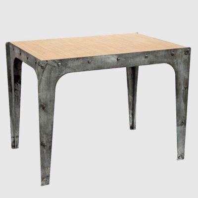mesa de acero oxido taller