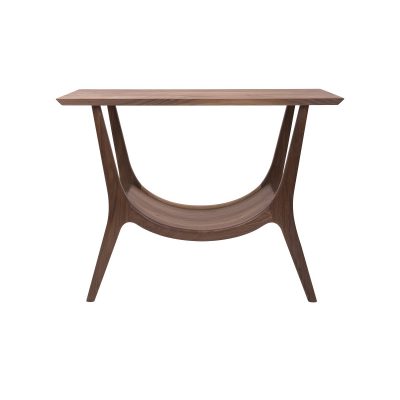 Consola artesanal de madera maciza
