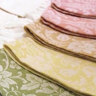 Servilletas donna di coppe Servilletas de lino Donna di Coppe. Artesania Textil cocina Italiana.