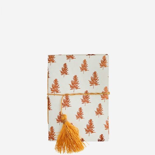 Cuaderno arboles cobre elaborado artesanalmente a mano .Piezas artesanales