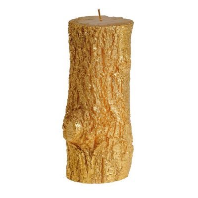 Vela artesanal tronco oro vertical Vela artesanal tronco oro vertical