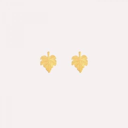 Pendientes hoja de parra