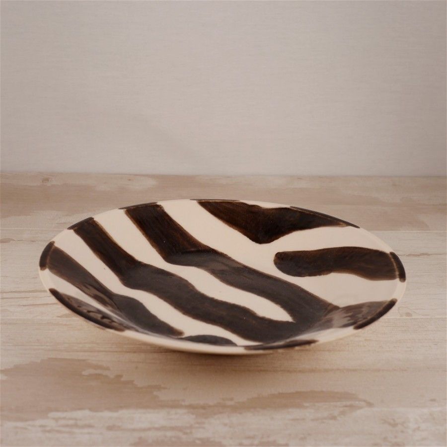 plato-hondo-cebra-coolmaison-vajillas-ultramar