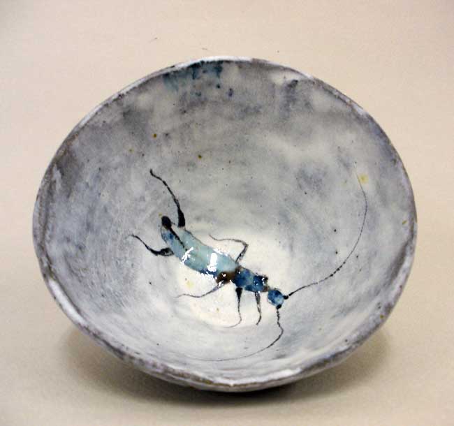 cuenco de cerámica Insecto