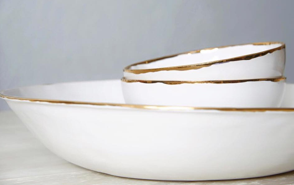 Colección Oro Vajillas de Ultramar CoolMaison