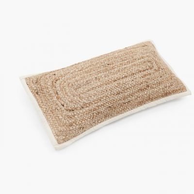 Cojín de yute natural Cojín de yute natural elaborado artesanallmente